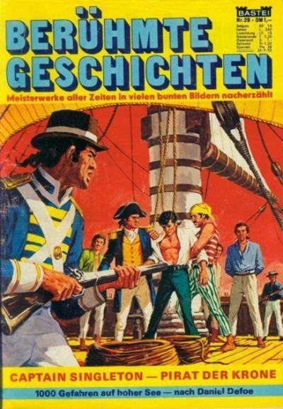 Cover of Captain Singleton - Pirat der Krone