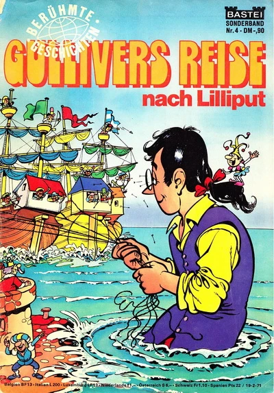 Cover of Gullivers Reise nach Lilliput