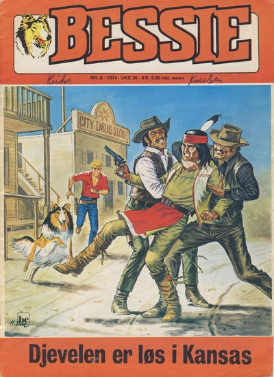 Cover of Djevelen er los i Kansas
