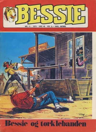 Cover of Bessie og torklebanden