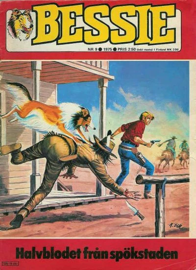 Cover of Halvblodet fran spokstaden