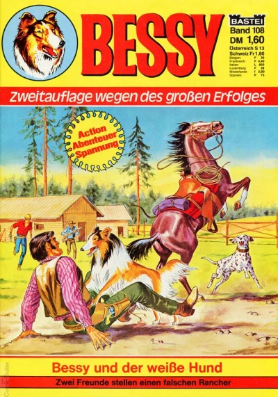 Cover of Bessy und der weisse Hund