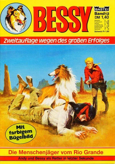 Cover of Die menschenjager vom Rio Grande