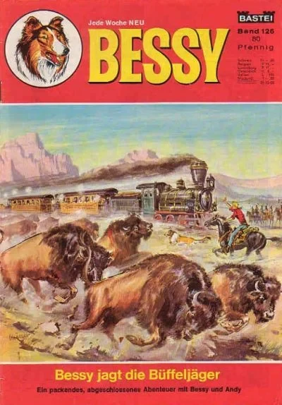 Cover of Bessy Jagt die Buffeljager
