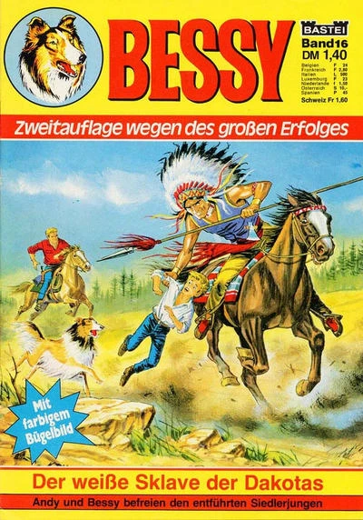 Cover of Der weisse Sklave der Dakotas