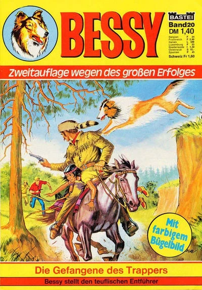 Cover of Die Gefangene des Trappers