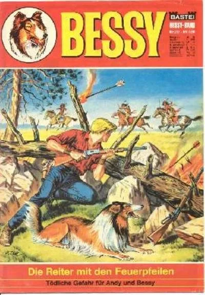 Cover of Die Reiter mit den Feuerpfeilen