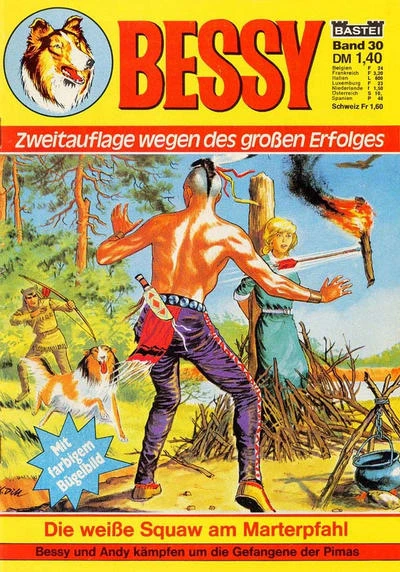 Cover of Die weisse Squaw am Marterpfahl