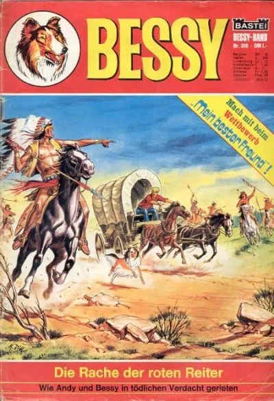 Cover of Die Rache der Roten Reiter