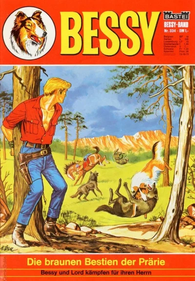Cover of Die Braunen Bestien der Prarie