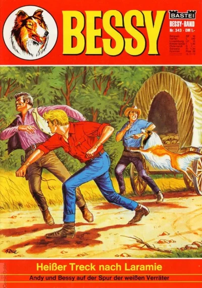 Cover of Heisser Treck nach Laramie