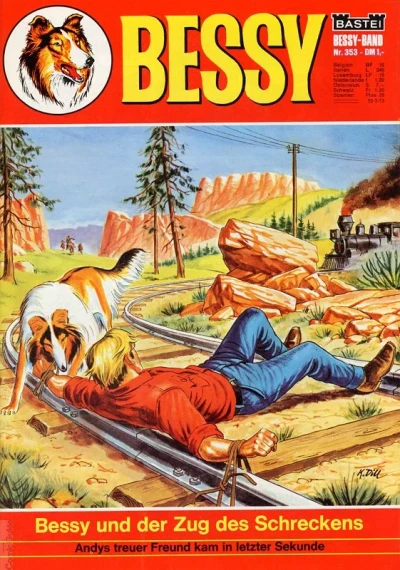 Cover of Bessy und der Zug des Schreckens