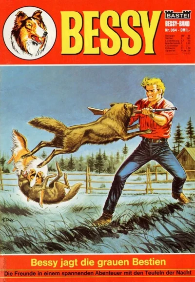 Cover of Bessy Jagt die Grauen Bestien