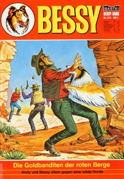 Cover of Die Goldbanditen der Roten Berge