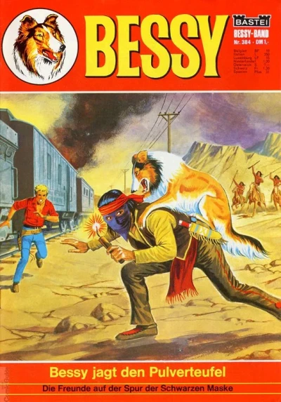 Cover of Bessy Jagt den Pulverteufel