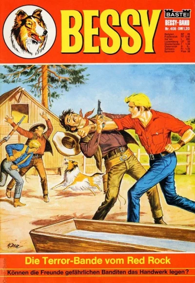Cover of Die Terror-Bande vom Red Rock