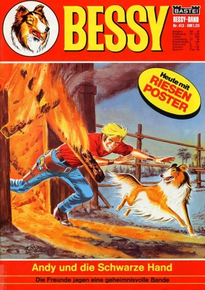 Cover of Andy und die Schwarze Hand