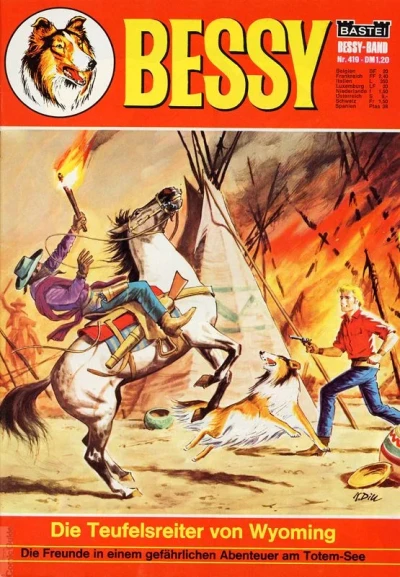 Cover of Die Teufelsreiter von Wyoming