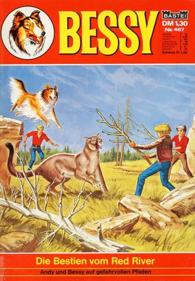 Cover of Die Bestien vom Red River