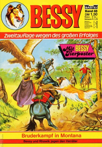 Cover of Bruderkampf in Montana