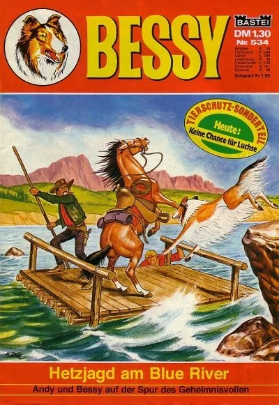 Cover of Hetzjagd am Blue River