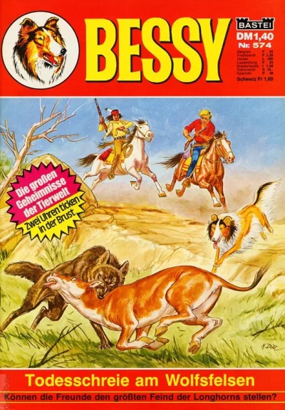 Cover of Todesschreie am Wolfsfelsen