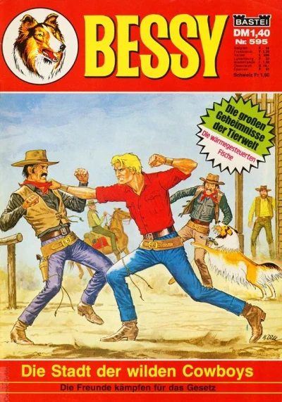 Cover of Die Stadt der wilden Cowboys