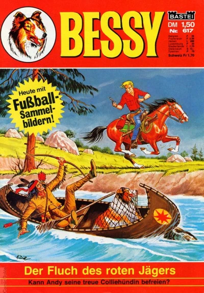 Cover of Der Fluch des roten Jagers