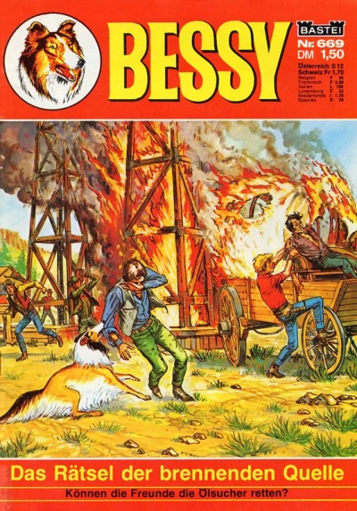 Cover of Das Ratsel der brennenden Quelle