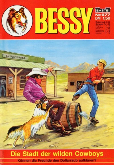 Cover of Die Stadt der wilden Cowboys