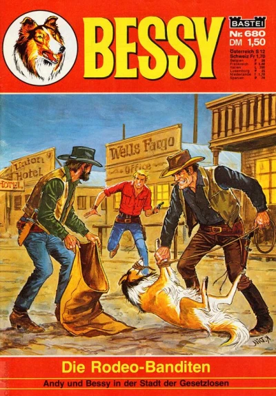 Cover of Die Rodeo-Banditen