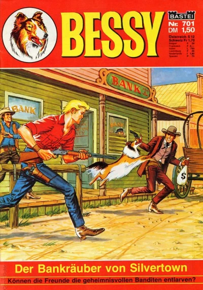 Cover of Der Bankrauber von Silvertown