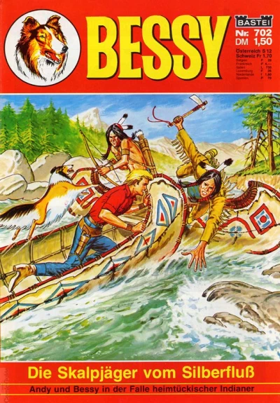 Cover of Die Skalpjager vom Silberfluss