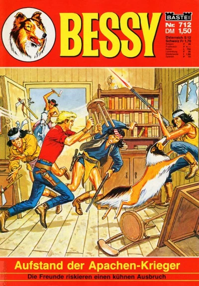 Cover of Aufstand der Apachen-Krieger