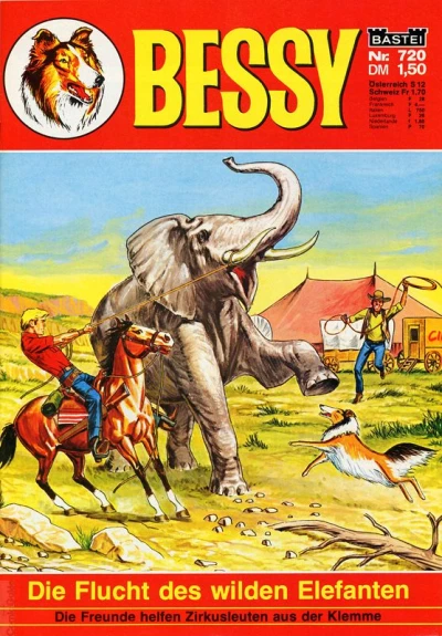 Cover of Die Flucht des wilden Elefanten