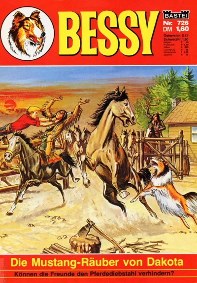 Cover of Die Mustang-Räuber von Dakota