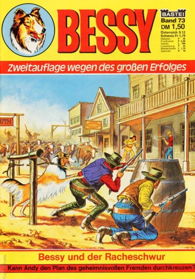 Cover of Bessy und der Racheschwur