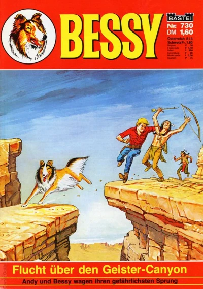 Cover of Flucht über den Geister-Canyon