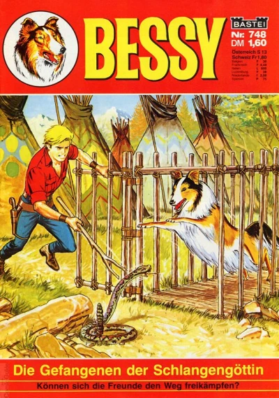 Cover of Die Gefangenen der Schlangengöttin