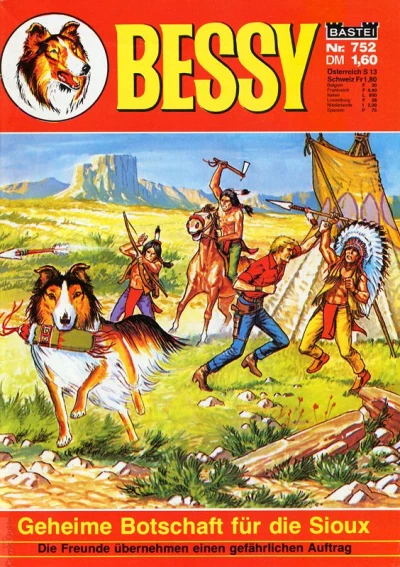 Cover of Geheime Botschaft für die Sioux