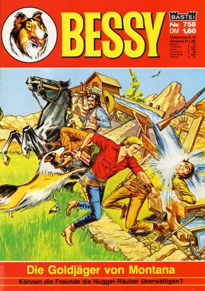 Cover of Die Goldjäger von Montana