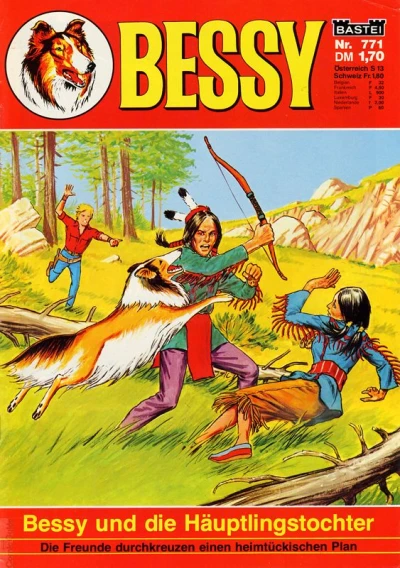 Cover of Bessy und die Hauptlingstochter