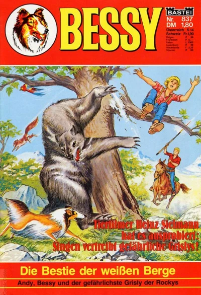 Cover of Die Bestie der weißen Berge