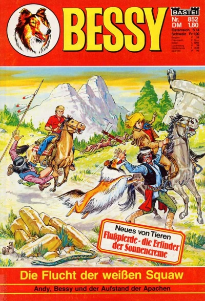 Cover of Die Flucht der weissen Squaw