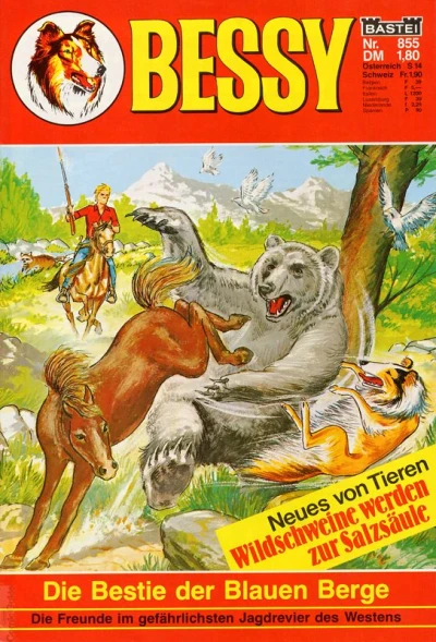 Cover of Die Bestie der Blauen Berge