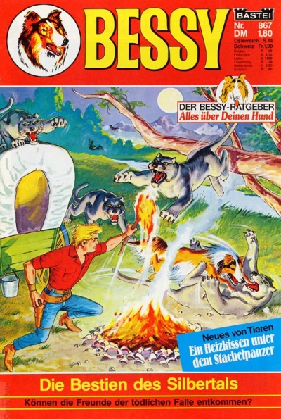 Cover of Die Bestien des Silbertals