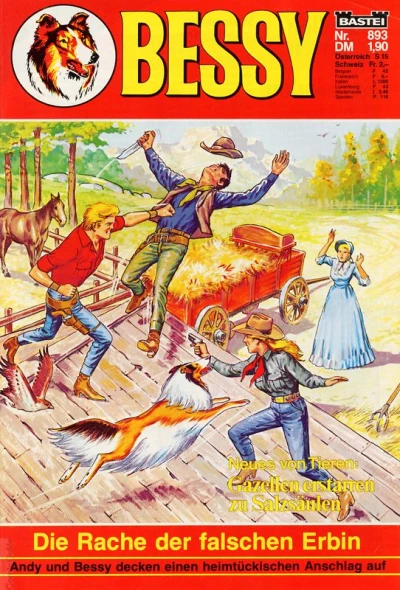 Cover of Die Rache der falschen Erbin