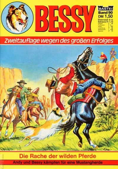 Cover of Die Rache der Wilden Pferde