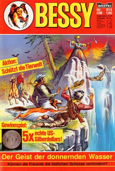 Cover of Der Geist der donnernden Wasser