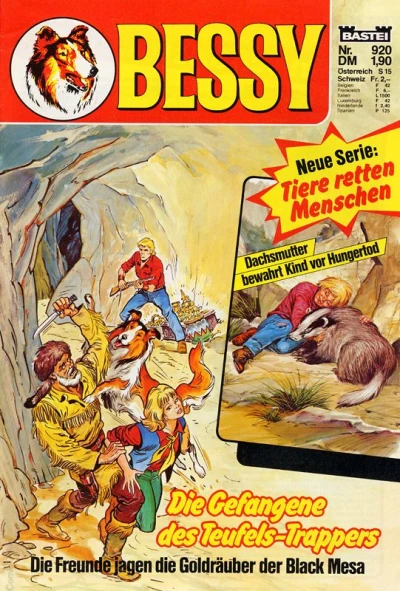 Cover of Die Gefangene des Teufels-Trappers